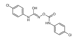 [(4-chlorophenyl)carbamoylamino] N-(4-chlorophenyl)carbamate结构式