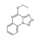 4-ethylsulfanyltetrazolo[1,5-a]quinoxaline结构式