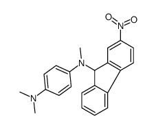 1-N,1-N,4-N-trimethyl-4-N-(2-nitro-9H-fluoren-9-yl)benzene-1,4-diamine Structure