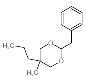 1,3-Dioxane, 5-methyl-2-(phenylmethyl)-5-propyl- picture