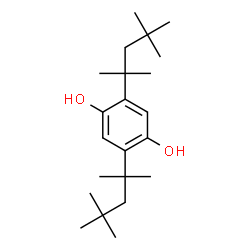 bis(1,1,3,3-tetramethylbutyl)hydroquinone结构式