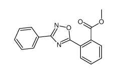 methyl 2-(3-phenyl-1,2,4-oxadiazol-5-yl)benzoate Structure