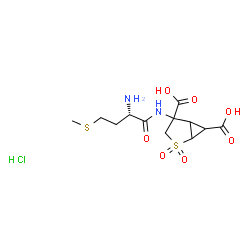 Pomaglumetad methionil hydrochloride结构式