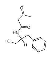 S-2-Acetamido-3-phenylpropan-1-ol Structure