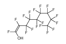1,2,3,3,4,4,5,5,6,6,7,7,8,8,9,9,9-heptadecafluoronon-1-en-1-ol Structure