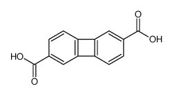 biphenylene-2,6-dicarboxylic acid Structure
