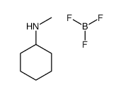 N-methylcyclohexanamine,trifluoroborane Structure