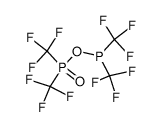 bis(trifluoromethyl)phosphoryl-μ-oxo-bis(trifluoromethyl)phosphine结构式