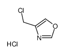 4-(CHLOROMETHYL)OXAZOLE HYDROCHLORIDE Structure