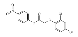 (4-nitrophenyl) 2-(2,4-dichlorophenoxy)acetate Structure