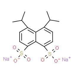disodium 4,5-bis(isopropyl)naphthalene-1,8-disulphonate结构式