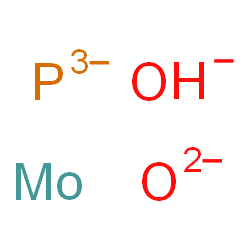 Cobalt molybdenum hydroxide oxide phosphate Structure