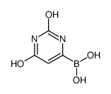 (2,4-dioxo-1H-pyrimidin-6-yl)boronic acid结构式