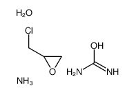 azanium,2-(chloromethyl)oxirane,urea,hydroxide结构式