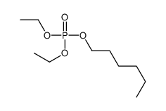 diethyl hexyl phosphate Structure