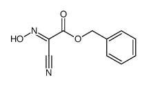 benzyl α-cyano-α-oximinoacetate结构式
