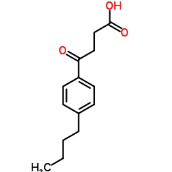 4-(4-Butylphenyl)-4-oxobutanoic acid structure