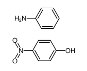 aniline, salt of 4-nitro-phenol结构式