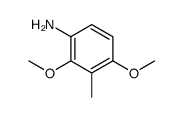 2,4-dimethoxy-3-methylaniline Structure