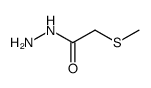 ethyl(methylthio)acetic hydrazide结构式