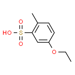 Benzenesulfonic acid, 5-ethoxy-2-methyl- (9CI) Structure