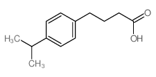 4-(4-propan-2-ylphenyl)butanoic acid Structure