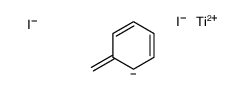 Titanium, diiodo(phenylmethyl) Structure