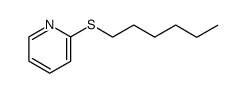 Pyridine, 2-(hexylthio)- (9CI)结构式