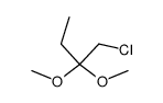 1-Chloro-2,2-dimethoxybutane Structure