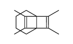 7,8,9,10-tetramethyltricyclo[4.2.2.01,6]undeca-7,9-diene结构式