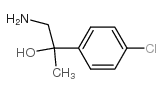 1-AMINO-2-(4-CHLORO-PHENYL)-PROPAN-2-OL structure