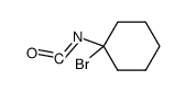 (1-Brom-cyclohexyl)isocyanat结构式