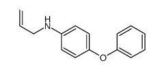 4-phenoxy-N-prop-2-enylaniline Structure