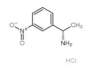 (S)-1-(3-NITROPHENYL)ETHANAMINE HYDROCHLORIDE Structure