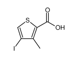 2-Thiophenecarboxylic acid, 4-iodo-3-methyl Structure