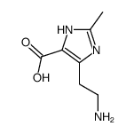 1H-Imidazole-5-carboxylic acid,4-(2-aminoethyl)-2-methyl- picture