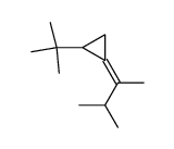 (Z)-1-tert-butyl-2-(3-methyl-2-butylidene)cyclopropane Structure