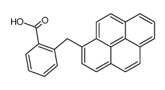 2-pyren-1-ylmethyl-benzoic acid结构式