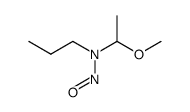 N-Nitroso-N-propyl-1-methoxyethylamine结构式