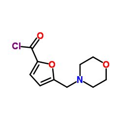 5-(4-Morpholinylmethyl)-2-furoyl chloride Structure