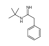 N'-tert-butyl-2-phenylethanimidamide Structure