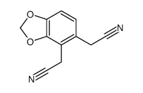 2-[4-(cyanomethyl)-1,3-benzodioxol-5-yl]acetonitrile结构式