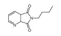 (4aS,7aR)-6-butyl-4a,7a-dihydropyrrolo[3,4-b]pyridine-5,7-dione结构式