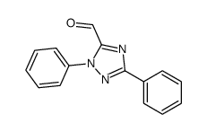 2,5-diphenyl-1,2,4-triazole-3-carbaldehyde Structure