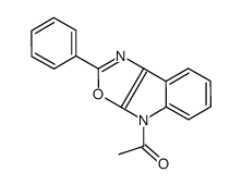1-(2-phenyl-[1,3]oxazolo[5,4-b]indol-4-yl)ethanone结构式