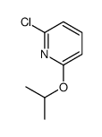 Pyridine,2-chloro-6-(1-methylethoxy)- Structure