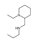 N-[(1-Ethyl-2-piperidinyl)methyl]-1-propanamine结构式