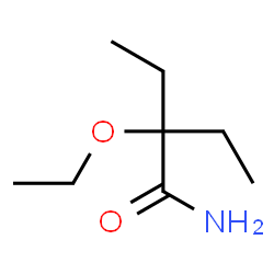 Butyramide,2-ethoxy-2-ethyl- (7CI) Structure