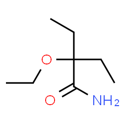 Butyramide,2-ethoxy-2-ethyl- (7CI) structure