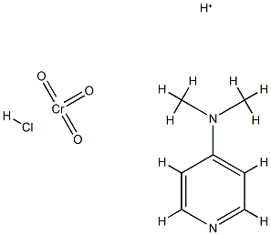 hydrogen chlorotrioxochromate(1-) , compound with N,N-dimethylpyridin-4-amine (1:1) Structure